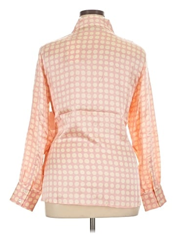 Equipment Long Sleeve Silk Top (view 2)