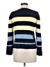 Style&Co 100% Cotton Stripes Blue Pullover Sweater Size Med Petite - photo 2