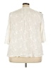 Daniel Rainn 100% Rayon Ivory 3/4 Sleeve Blouse Size 3X - photo 2