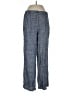 Max Studio Tweed Blue Linen Pants Size L - photo 1