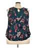 Daniel Rainn 100% Rayon Teal Sleeveless Blouse Size 3X - photo 1