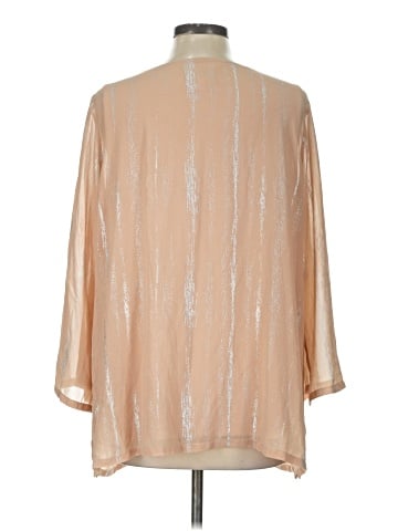 Bob Mackie 3/4 Sleeve Blouse (view 2)