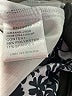 Tail Print Black Shorts Size 6 - photo 4