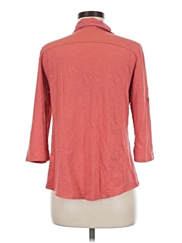 J.Jill 3/4 Sleeve Button-Down Shirt (view 2)