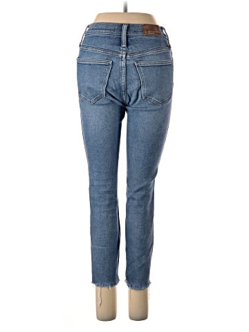 Madewell Petite 10" High-Rise Skinny Jeans in Cordova Wash: Button-Front Edition (view 2)