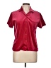 Jason Maxwell Red Short Sleeve Blouse Size L - photo 1