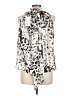 Adrienne Landau 100% Polyester Animal Print Ivory Gray Sleeveless Blouse Size L - photo 2