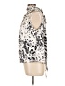 Adrienne Landau 100% Polyester Animal Print Ivory Gray Sleeveless Blouse Size L - photo 5