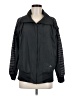 Adidas 100% Polyester Black Track Jacket Size M - photo 1