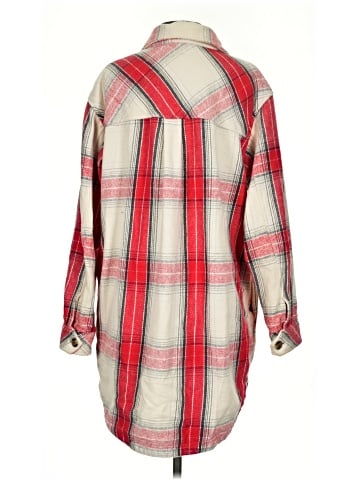 Aerie 3/4 Sleeve Button-Down Shirt (view 2)