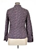 Talbots Print Purple Long Sleeve Button-Down Shirt Size 14 - photo 2