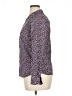 Talbots Print Purple Long Sleeve Button-Down Shirt Size 14 - photo 5