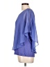 AGB Blue Short Sleeve Blouse Size L - photo 5
