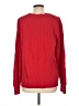 Ann Taylor LOFT 100% Cotton Red Pullover Sweater Size L - photo 2