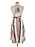Haute Monde 100% Polyester Stripes White Casual Dress Size M - photo 2