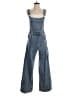WeWoreWhat 100% Cotton Blue Overalls Size 25 waist - photo 1