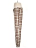 Glamorous Plaid Brown Casual Pants Size 10 - photo 5