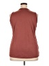Pol Brown Sleeveless T-Shirt Size 2X - photo 2