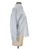 Lands' End Stripes Blue Long Sleeve Button-Down Shirt Size 4 (petite) - photo 4