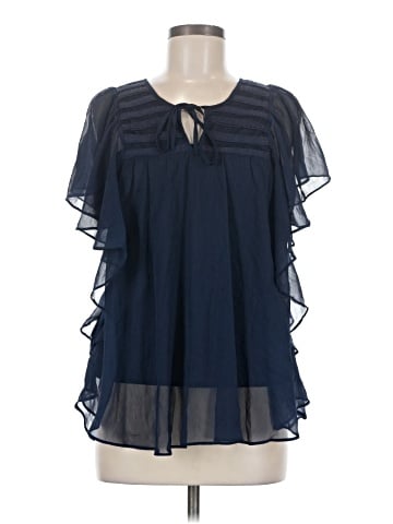 Mudd Short Sleeve Blouse (view 1)