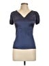 ETRO Blue Short Sleeve Top Size 10 - photo 1