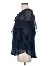 Mudd 100% Polyester Blue Short Sleeve Blouse Size M - photo 5