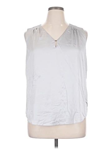 White House Black Market Sleeveless Blouse (view 1)