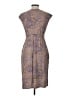 Boden Animal Print Brown Cocktail Dress Size 10L - photo 2
