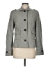 Banana Republic Tweed Gray Wool Coat Size M - photo 1