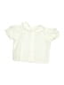 Baby Togs Ivory Short Sleeve Blouse Size 3-6 mo - photo 1