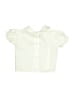 Baby Togs Ivory Short Sleeve Blouse Size 3-6 mo - photo 2