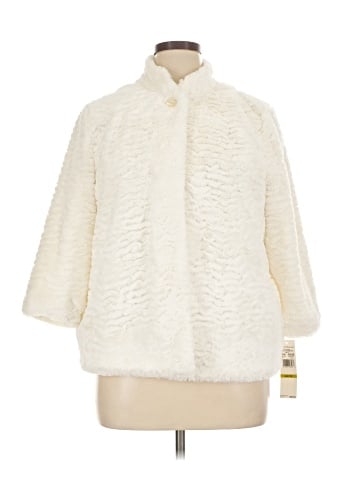 Alfred Dunner Faux Fur Jacket (view 1)