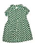 Hanna Andersson 100% Rayon Argyle Green Dress Size 6 - 7 - photo 1