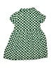 Hanna Andersson 100% Rayon Argyle Green Dress Size 6 - 7 - photo 2