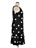 Talbots Polka Dots Black Casual Dress Size 14 - photo 4
