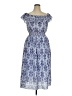 Max Studio 100% Polyester Paisley Blue Casual Dress Size XL - photo 1