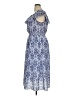 Max Studio 100% Polyester Paisley Blue Casual Dress Size XL - photo 5