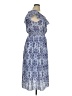 Max Studio 100% Polyester Paisley Blue Casual Dress Size XL - photo 4