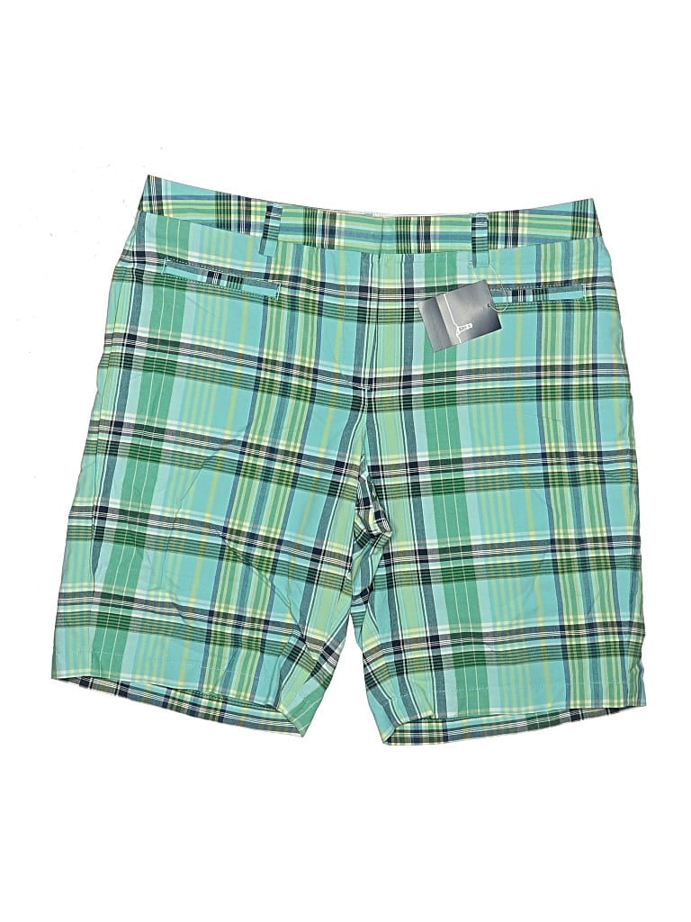 Lands' End Khaki Shorts In Green
