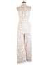 Julia Jordan 100% Polyester Ivory Jumpsuit Size 10 - photo 1