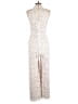 Julia Jordan 100% Polyester Ivory Jumpsuit Size 10 - photo 2