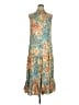 MSK Tropical Blue Casual Dress Size XL - photo 1