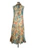 MSK Tropical Blue Casual Dress Size XL - photo 2