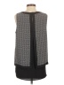 Pleione 100% Polyester Gray Sleeveless Blouse Size S - photo 2