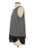 Pleione 100% Polyester Gray Sleeveless Blouse Size S - photo 5