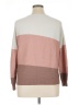 Evolution by Cyrus Color Block Pink Pullover Sweater Size L - photo 2