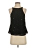 Topshop 100% Polyester Black Sleeveless Blouse Size 2 - photo 1