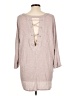 BKE Pink 3/4 Sleeve Top Size L - photo 2
