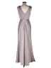 Taylor 100% Polyester Gray Casual Dress Size 6 - photo 2