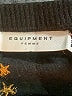 Equipment Stars Black Pullover Sweater Size S - photo 7